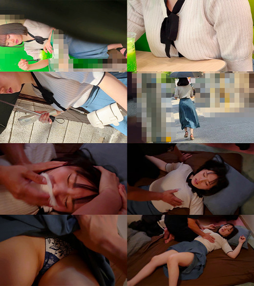 「【素人JD】巨乳女子大生が電車内で巨根男に密着される痴漢プレイ動画【青姦】」のサンプル画像2枚目