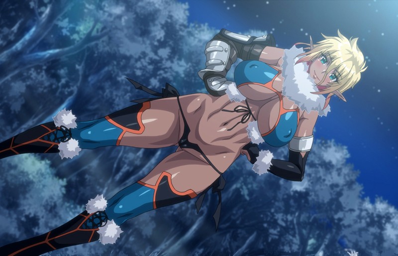 「【エルフ美少女】異種族ファンタジーアニメで繰り広げられる濃厚エッチシーン【OVA作品】」のサンプル画像6枚目