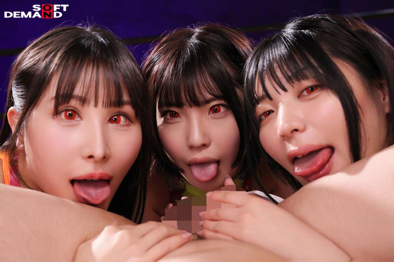 「虹村ゆみ・広瀬美結・桃瀬ひまりがラウンドガール役で3P中出し!アイドル級美女が白目絶頂」のサンプル画像13枚目