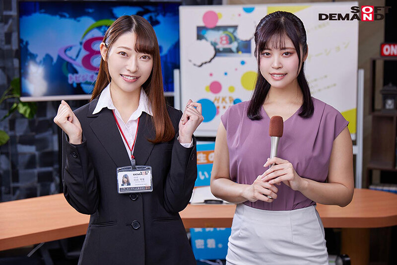 「【中山琴葉】美少女女子アナが生放送中に潮吹き羞恥プレイ!OL系美女の恥じらい姿が話題」のサンプル画像2枚目