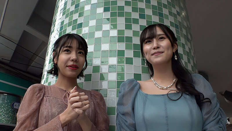 「【素人お姉さん】結婚式帰りの美女2人組をナンパして童貞君と夢の3P中出し体験」のサムネイル