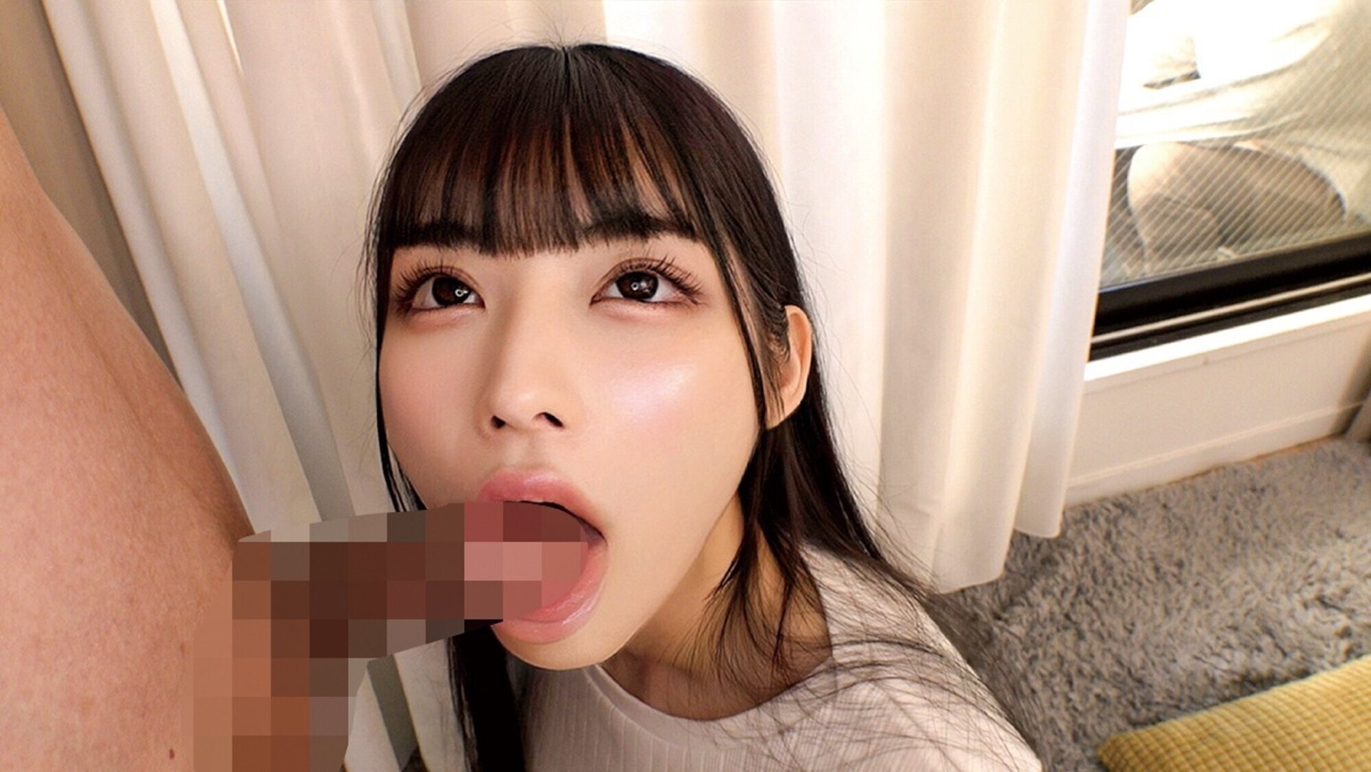「マジックミラーの向こうには愛する旦那様//育児に追われる欲求不満なママさんが夫の目の前でお口だけでじゅぼんじゅっぼんバキュームノーハンドフェラ!?恥ずかしそうにお口だけでデカチンおしゃぶり夢中になりすぎてムラムラ爆発&赤面発情・・・パパの目の前で生ハメ生ハメSEX( ゜Д゜)総発射20発!4人全員中出しSP」のサンプル画像21枚目