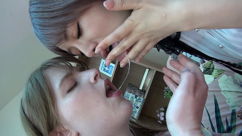 「ジューン・ラブジョイ×有村のぞみ 白人女優とのレズビアン濃厚キス＆潮吹き絶頂プレイ」のサンプル画像1枚目