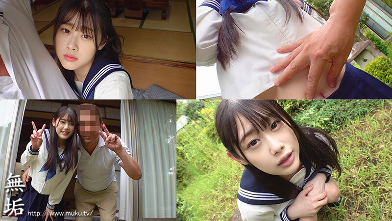 「白石なぎさが制服姿で汗だく3P!放尿プレイも魅せる絶倫セーラー服美少女の本気交尾」のサンプル画像1枚目