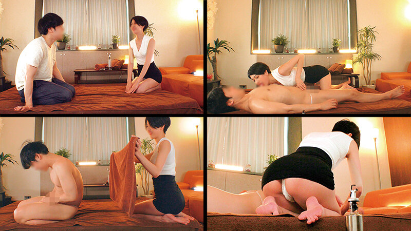 「【素人】健全メンズエステ嬢が童貞M男に母性覚醒！巨乳お姉さんの禁断中出し筆おろし盗撮」のサンプル画像1枚目