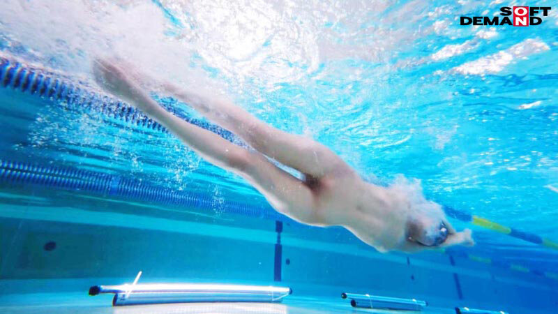 「素人アスリート葛西いつきAVデビュー!競泳水着の全国3位スイマーが魅せる衝撃映像」のサンプル画像5枚目