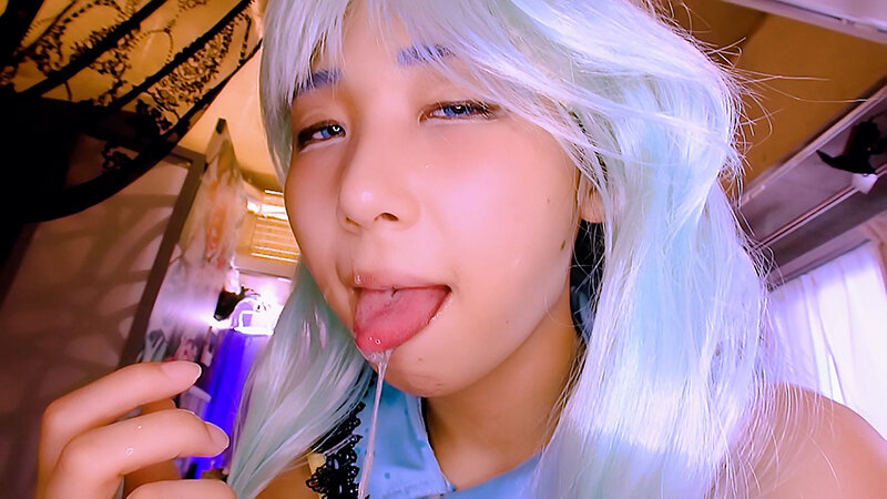 「千石もなか・加護まり コスプレ美乳娘がウサ耳姿でフェラ＆中出しハメ撮り体験」のサンプル画像20枚目