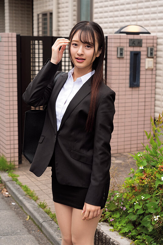 「花守夏歩・望月りんね・石原青が魅せるOL中出し＆イラマチオ！不動産レディーの衝撃体験」のサンプル画像14枚目