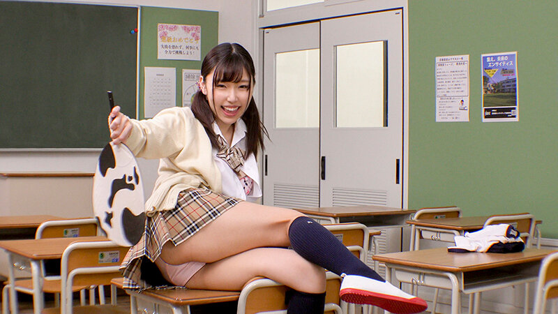 「さつき芽衣・沙月恵奈が学生服でパンチラ挑発!淫語で誘惑する小悪魔美少女たち」のサンプル画像3枚目