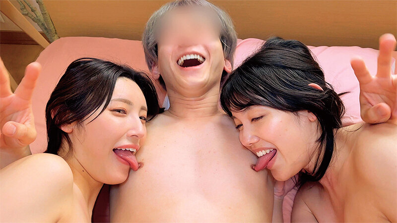 「素人巨乳お姉さん2人と夢の3Pハーレム!痴女責め騎乗位で中出しされる極上体験」のサンプル画像7枚目