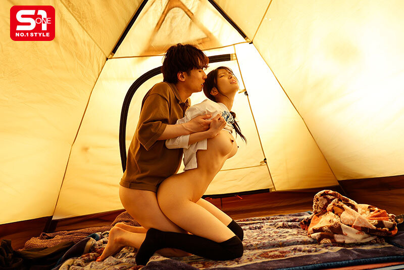 「【倉木華】長身スレンダー美女とのNTRキャンプデート！親友の彼女に迫る禁断フェラ体験」のサンプル画像4枚目