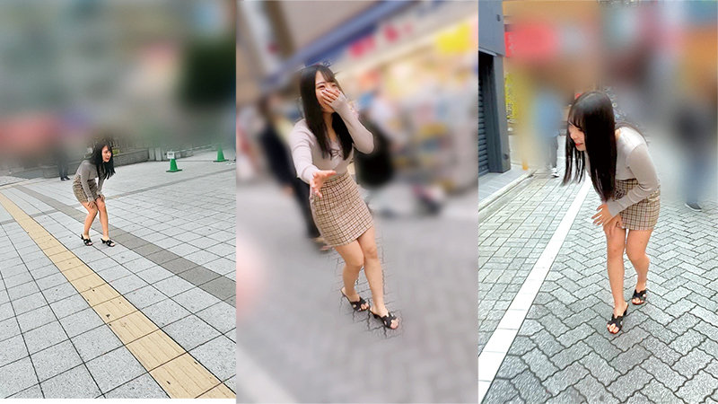 「【まいさん】美少女が野外露出で羞恥プレイ！恥じらいながらの中出し体験に興奮必至」のサンプル画像2枚目