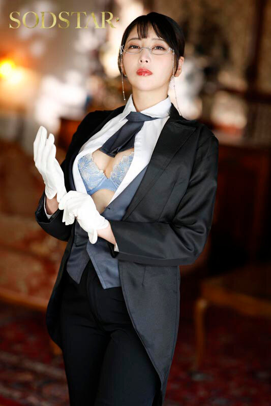 「夏目響のクール女執事が淫語で誘惑!M男を虜にする騎乗位と美尻フェチ痴女プレイ」のサンプル画像3枚目