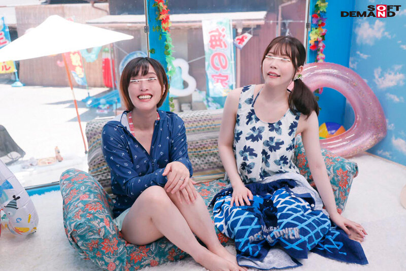 「【素人人妻】水着ママたちがナンパされてNTR大乱交！子供会の海水浴で3P寝取られ体験」のサンプル画像2枚目