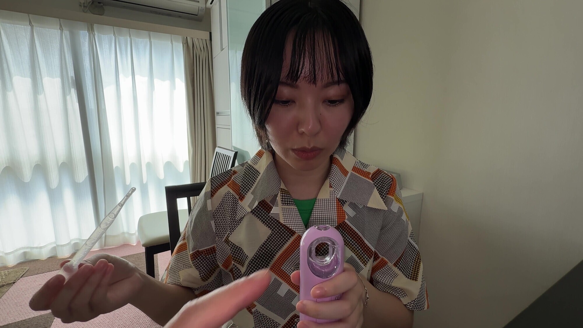 「【個人撮影】閲覧注意！加護まりの「濃縮還元唾液」を加湿器で噴霧してみた！」のサンプル画像4枚目