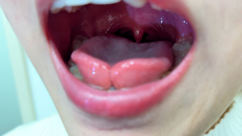 「【素人】美容部員お姉さんはるのちゃんの口内観察プレイ｜街角ナンパ企画で見せる恥じらい」のサンプル画像5枚目