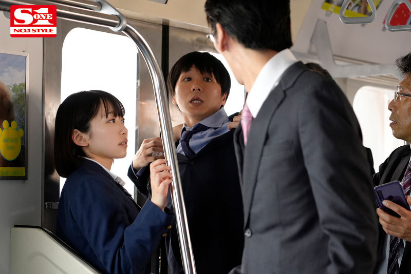 「スレンダー美少女・架乃ゆらの濃厚フェラテクニック｜痴漢冤罪から始まる禁断の関係」のサンプル画像1枚目