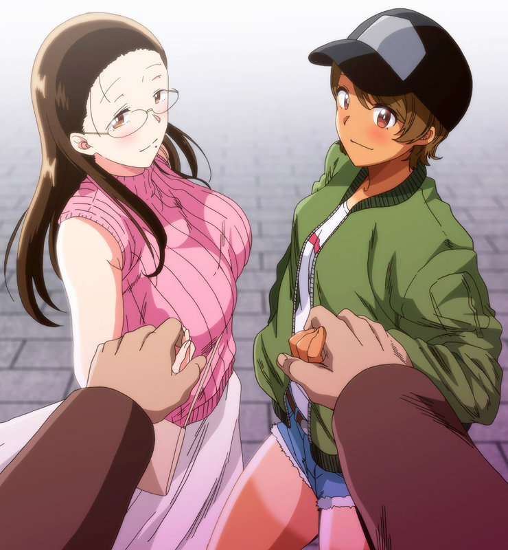 「眼鏡×巨乳お嬢様女子校生との誕生日3Pデート｜聖華女学院の令嬢たちと濃厚プレイ」のサムネイル