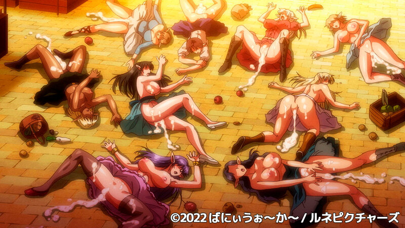 「お姫様エルフが濃厚パイズリ＆中出しで堕ちる！巨乳母娘の禁断ファンタジーアニメ」のサンプル画像4枚目