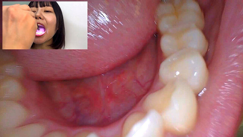 「【素人ナンパ】街角お姉さんみゆりちゃんの口内観察！テレビ局AD美女が恥じらい体験」のサンプル画像14枚目