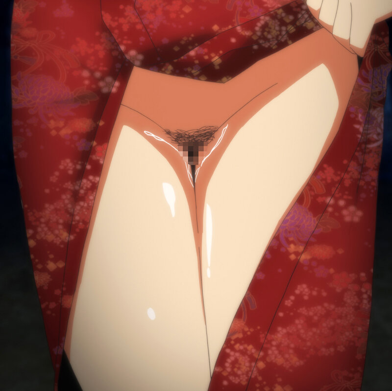 「巨乳義母と和服未亡人の禁断中出し関係｜スリーピース THE ANIMATION エロアニメ動画」のサンプル画像3枚目